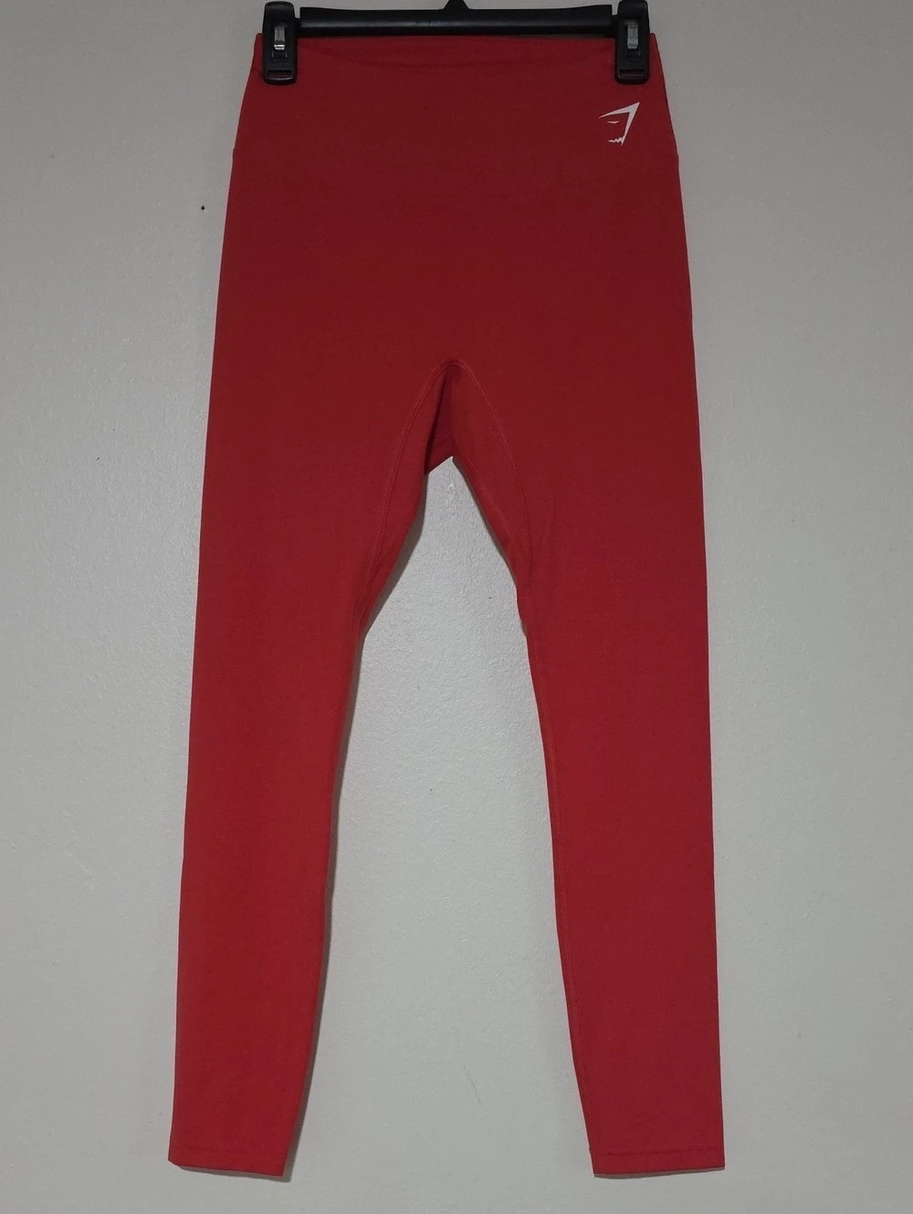 Gymshark Reddish Orange Leggings Size Medium Like New